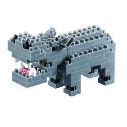 Animal à construire - Brixies hippopotame
