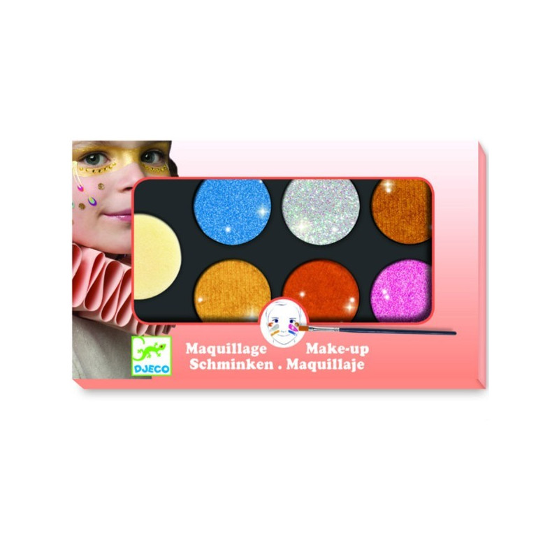 Maquilage - palette et accessoires 6 couleur effet