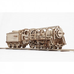 Maquette Ugears - Locomotive a vapeur