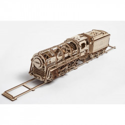 Maquette Ugears - Locomotive a vapeur