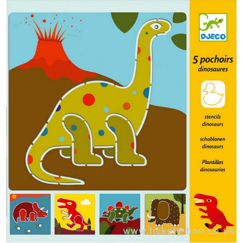 Pochoirs - Dinosaures