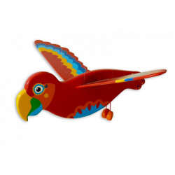 Mobile volant perroquet