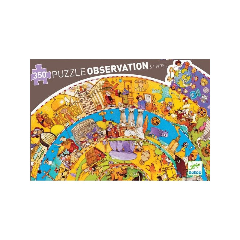 Puzzle observation - Histoire - livre - 350 pcs