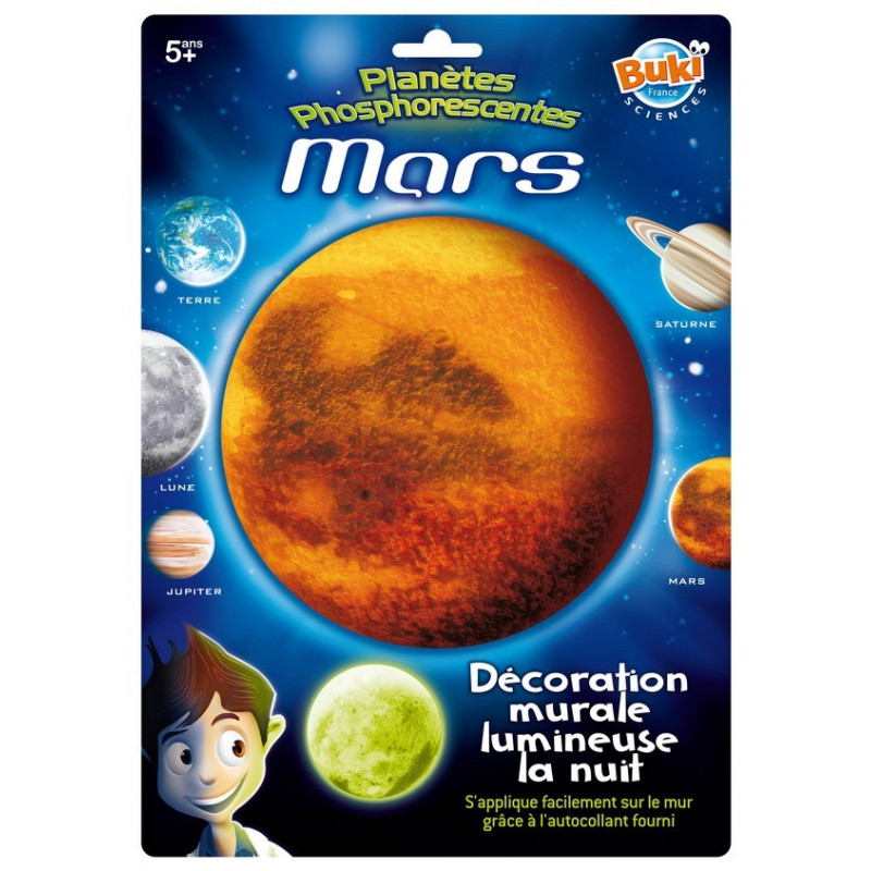 MARS PLANETE PHOSPHORESCENTE