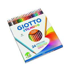 24 crayons couleurs Stilnovo