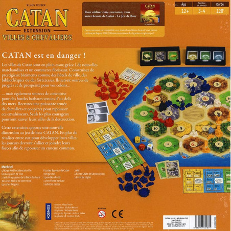 Catan - Extension Villes et...