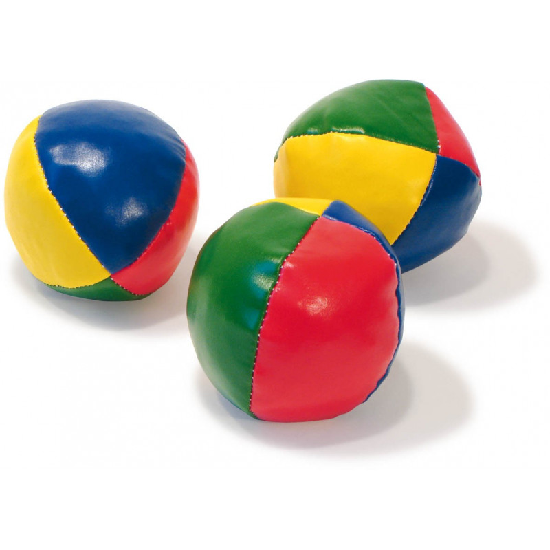 Balles de jonglage x 3 - Jeu d'adresse - Vilac - Tropfastoche.com