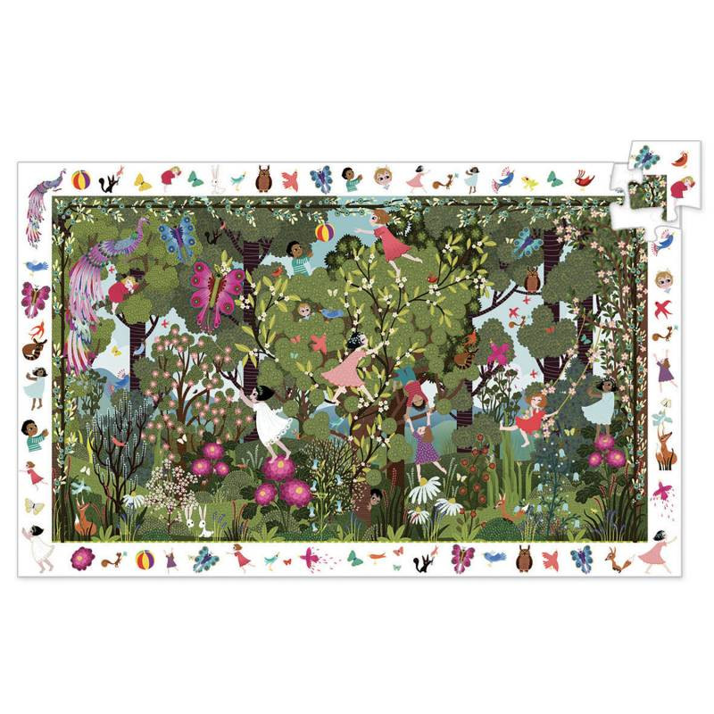 Puzzle Djeco - La forêt enchantée - 100 pcs - Puzzle pour enfant