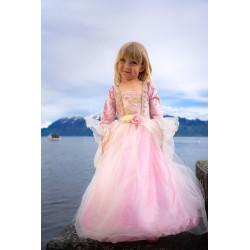 Déguisement Robe de Princesse Rose 3/4 ans - Boutique Tropfastoche.com