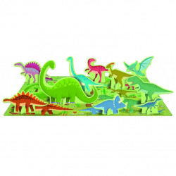 Puzzle Q Box - Les Dinosaures
