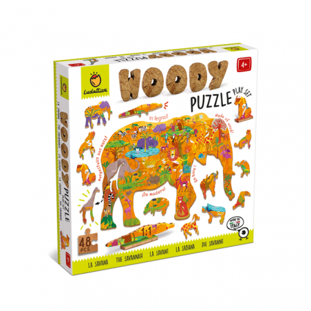Puzzle Woody Savane 48 pcs
