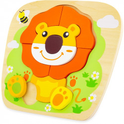 Puzzle Lion - 10 pièces