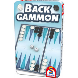 Backgammon - Boite Metal