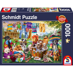Puzzle 1000 pcs - Animaux...