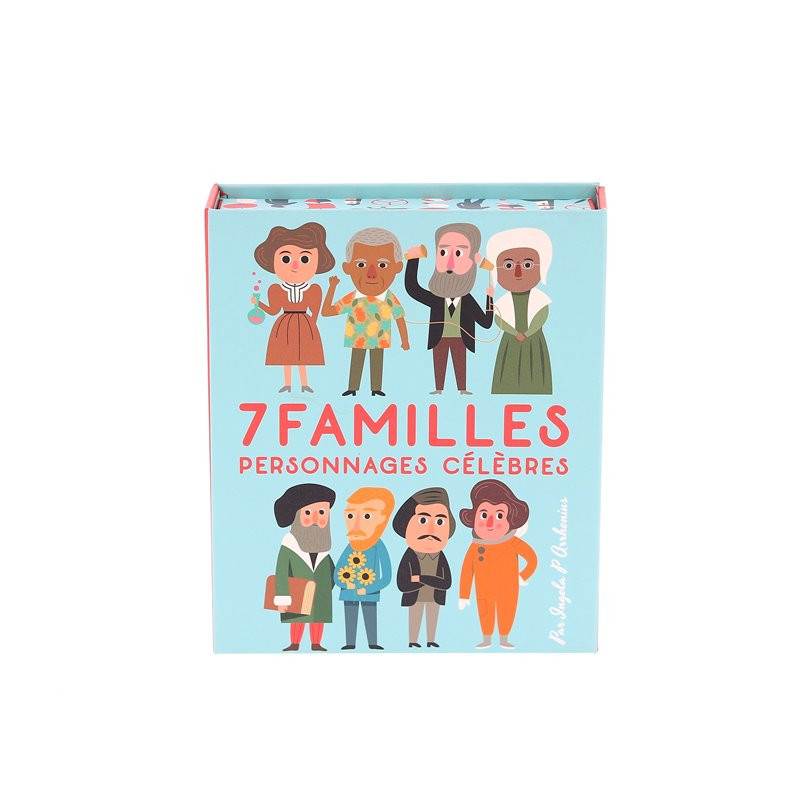 Jeu de cartes 7 familles Familou - Djeco