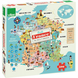 Puzzle Carte de France...