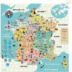 Puzzle Carte de France...