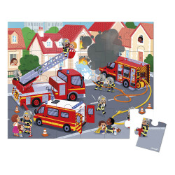 Puzzle Pompiers 24 pcs