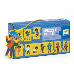 Puzzle Trio Frise - Je m...