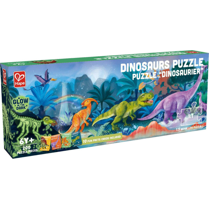 Puzzle en bois dinosaure 300 pieces