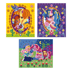 Mosaiques Poneys et Licornes