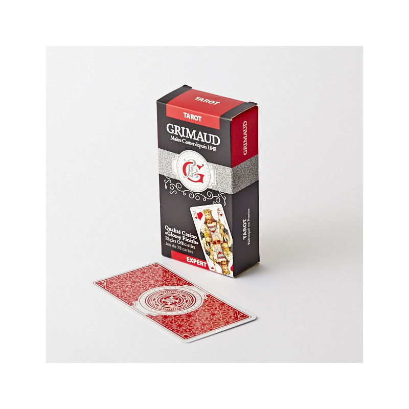 Jeu de 32 cartes Belote Expert traditionnel - Cartes Grimaud