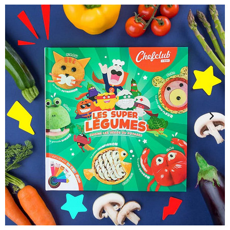 Livre Kids : Les Super-Légumes