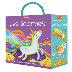 Puzzle Q Box - Les Licornes