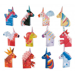 Origami - 12 Licornes