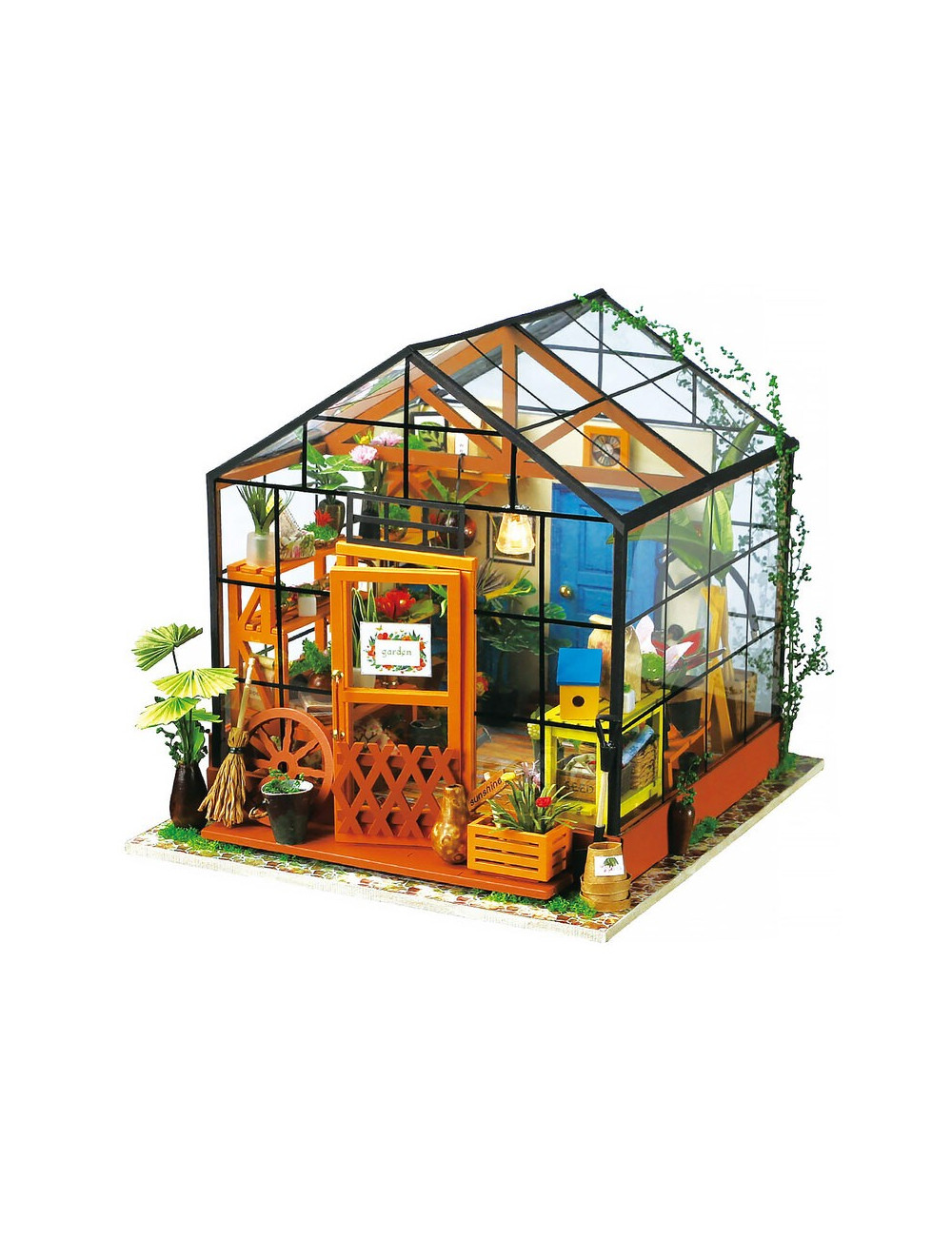 Acheter la Maquette niniature Cathy's Flower House - Maquette bois Rolfie  Robotime