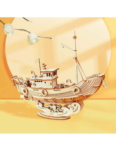 Maquette bois - Fishing Ship