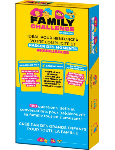 Acheter le jeu de société Osmooz Family Challenge - Jeu de société