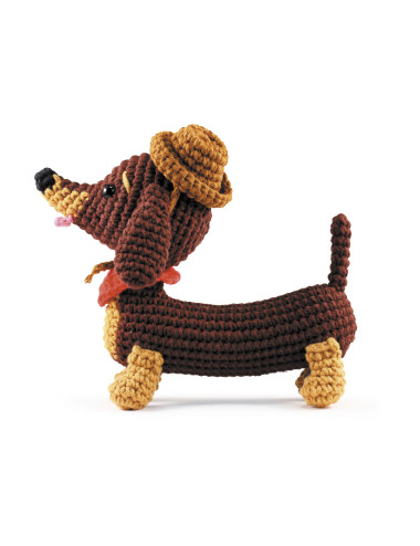 Kit crochet Amigurumi Teckel