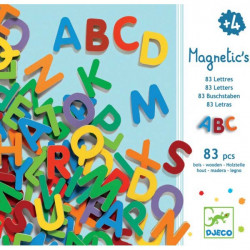 Magnetiques - 83 petites lettres